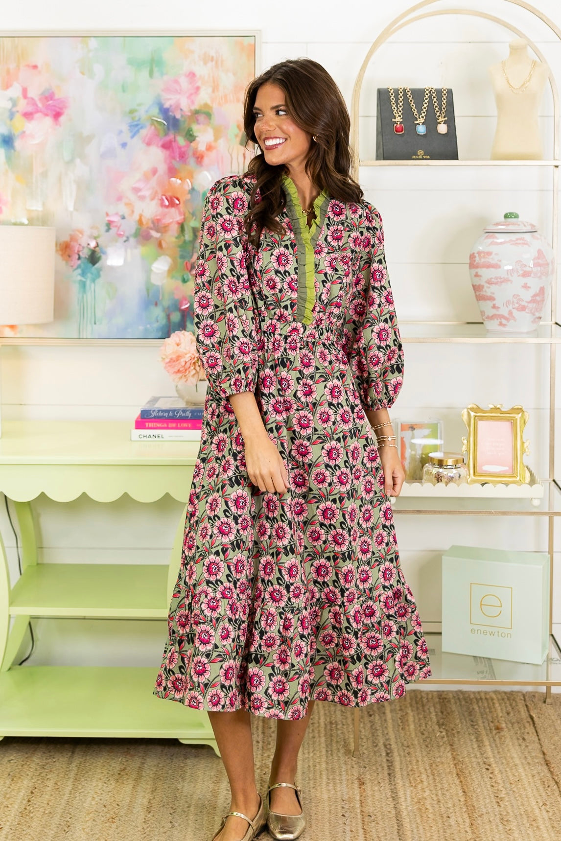 The Jude Midi Dress-Midi Dress-Umgee-The Village Shoppe, Women’s Fashion Boutique, Shop Online and In Store - Located in Muscle Shoals, AL.