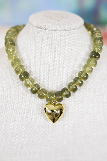 Heart of Gold Necklace-Necklaces-Hart Designs-The Village Shoppe, Women’s Fashion Boutique, Shop Online and In Store - Located in Muscle Shoals, AL.
