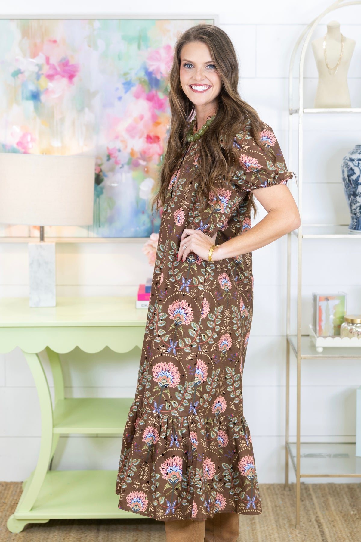 The Wells Midi Dress