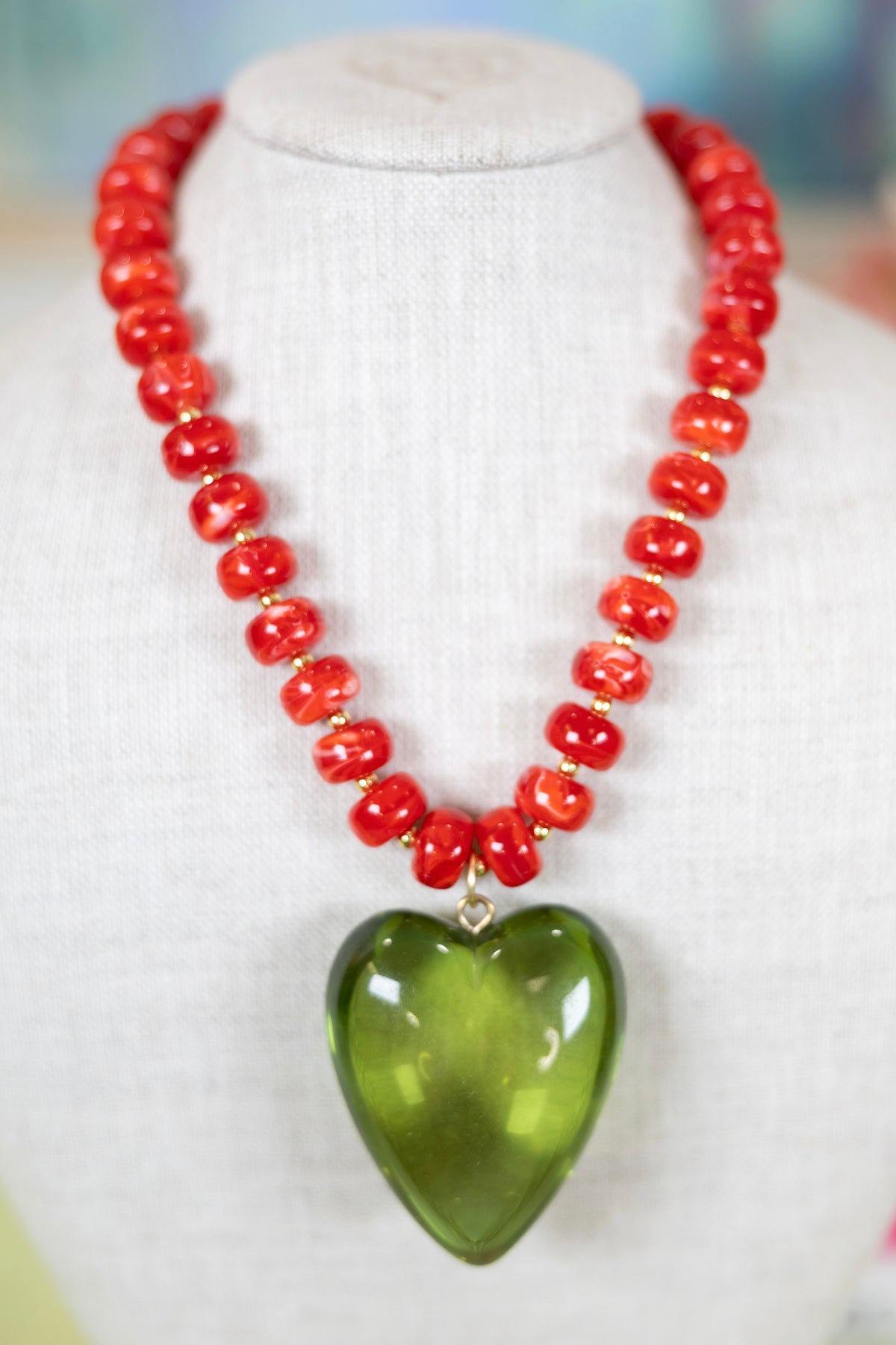 Clear Intentions Pendant Necklace-Necklaces-Hart Designs-The Village Shoppe, Women’s Fashion Boutique, Shop Online and In Store - Located in Muscle Shoals, AL.