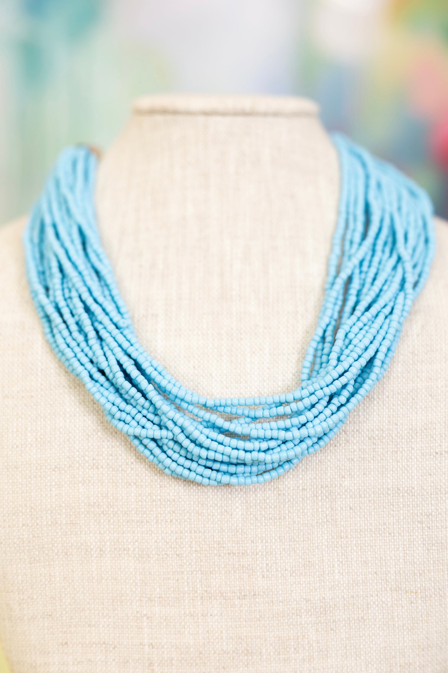Poolside Layered Necklace-Necklaces-Hart Designs-The Village Shoppe, Women’s Fashion Boutique, Shop Online and In Store - Located in Muscle Shoals, AL.