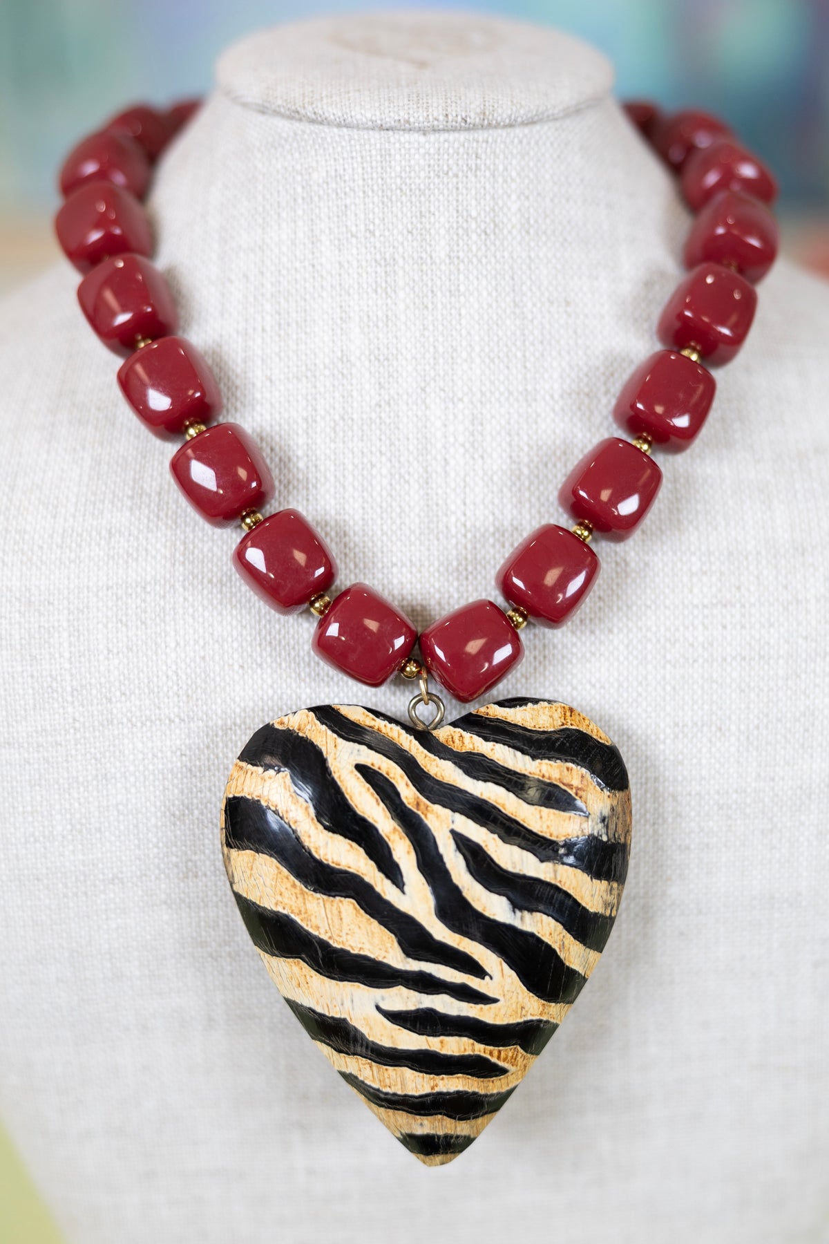 Born to be Wild Pendant Necklace - Large-Necklaces-Hart Designs-The Village Shoppe, Women’s Fashion Boutique, Shop Online and In Store - Located in Muscle Shoals, AL.