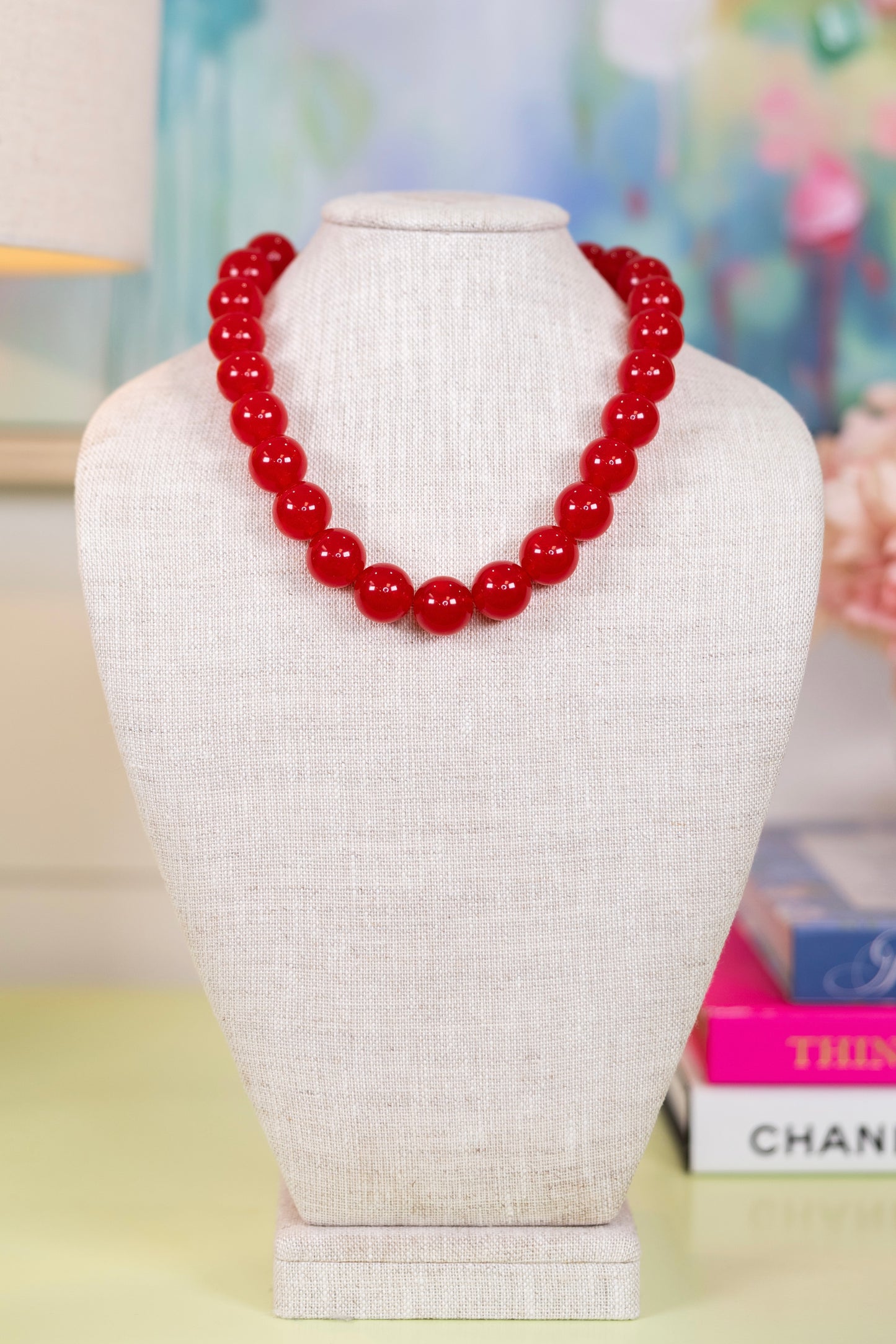 Social Hour Beaded Necklace-Necklaces-Hart Designs-The Village Shoppe, Women’s Fashion Boutique, Shop Online and In Store - Located in Muscle Shoals, AL.