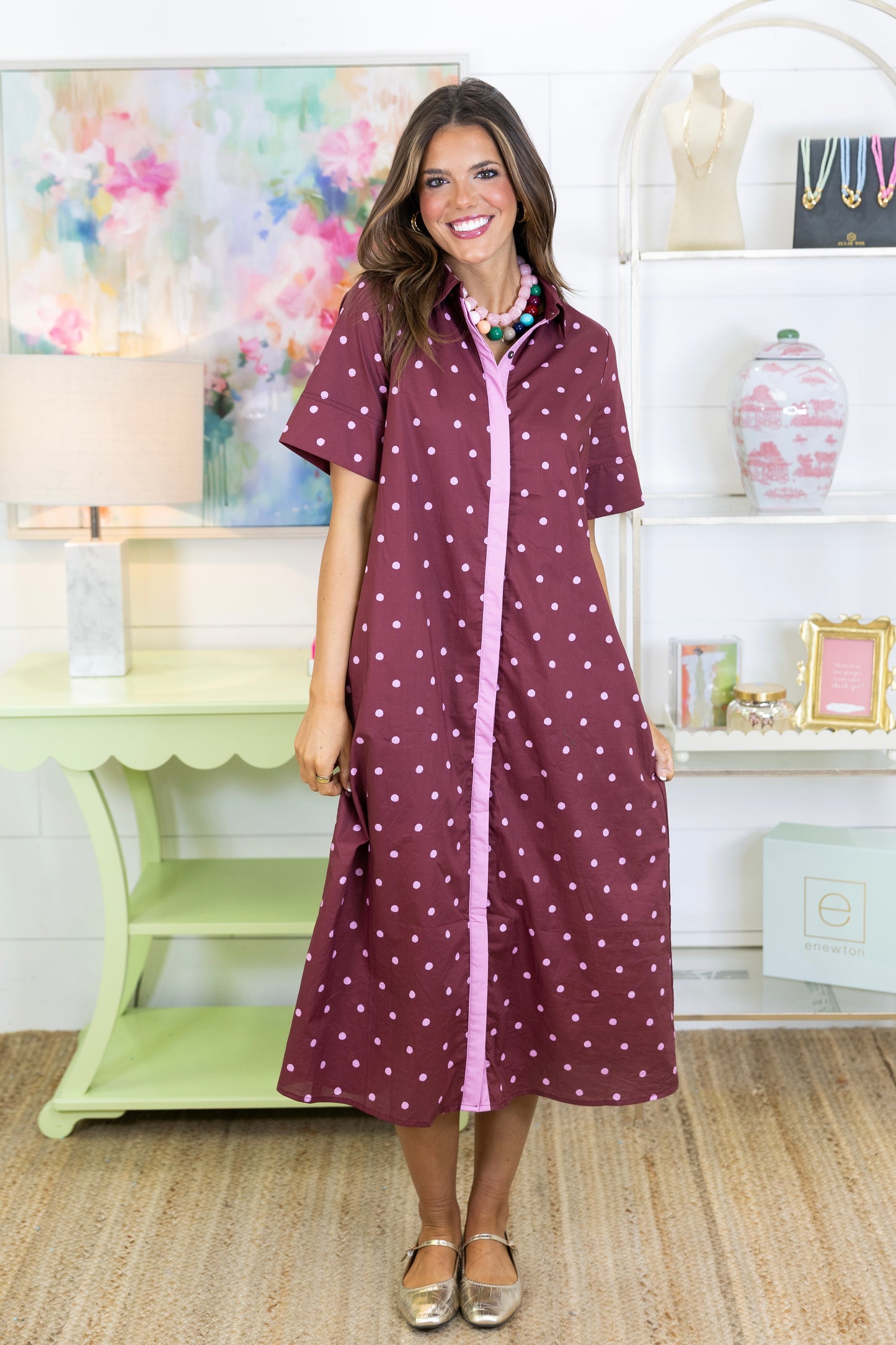 The Tilly Midi Dress-Midi Dress-Entro-The Village Shoppe, Women’s Fashion Boutique, Shop Online and In Store - Located in Muscle Shoals, AL.