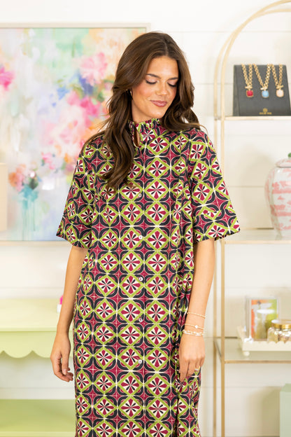 Retro Runway Midi Dress-Midi Dress-Entro-The Village Shoppe, Women’s Fashion Boutique, Shop Online and In Store - Located in Muscle Shoals, AL.