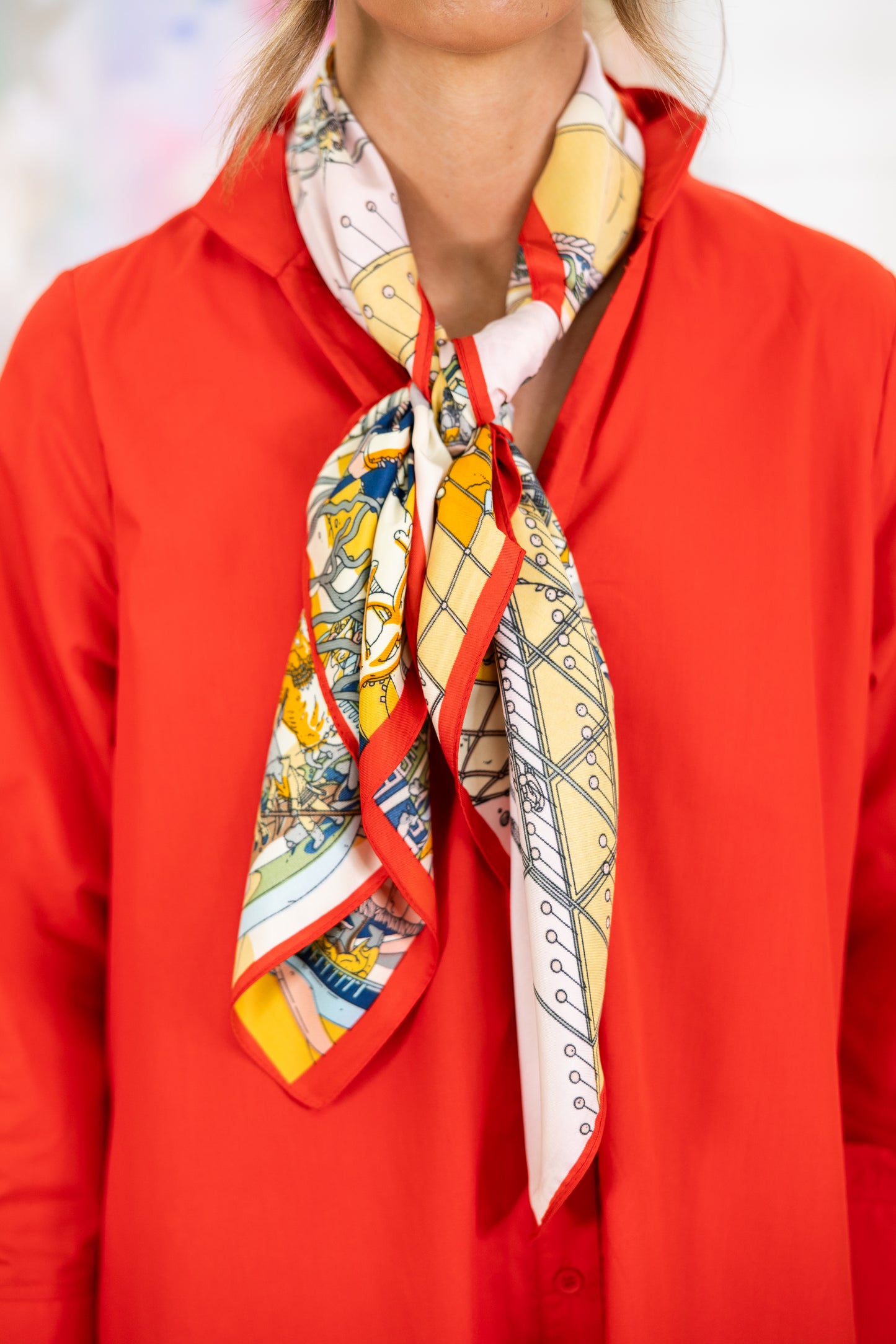 Dazed and Amused Scarf-Scarf-Golden Stella-The Village Shoppe, Women’s Fashion Boutique, Shop Online and In Store - Located in Muscle Shoals, AL.