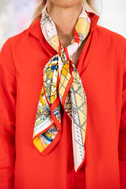 Dazed and Amused Scarf-Scarf-Golden Stella-The Village Shoppe, Women’s Fashion Boutique, Shop Online and In Store - Located in Muscle Shoals, AL.