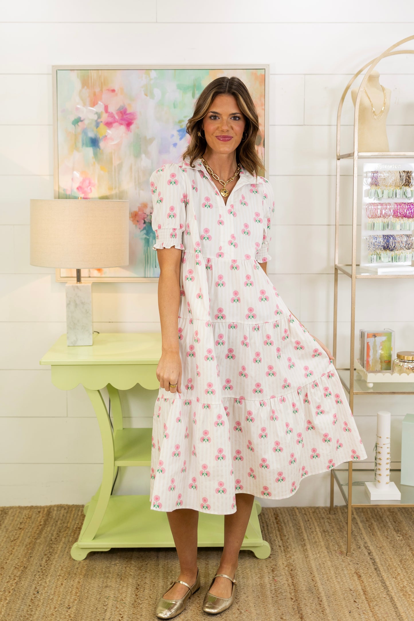 Pocket Full of Posies Midi Dress | Mary Square-Midi Dress-Mary Square-The Village Shoppe, Women’s Fashion Boutique, Shop Online and In Store - Located in Muscle Shoals, AL.