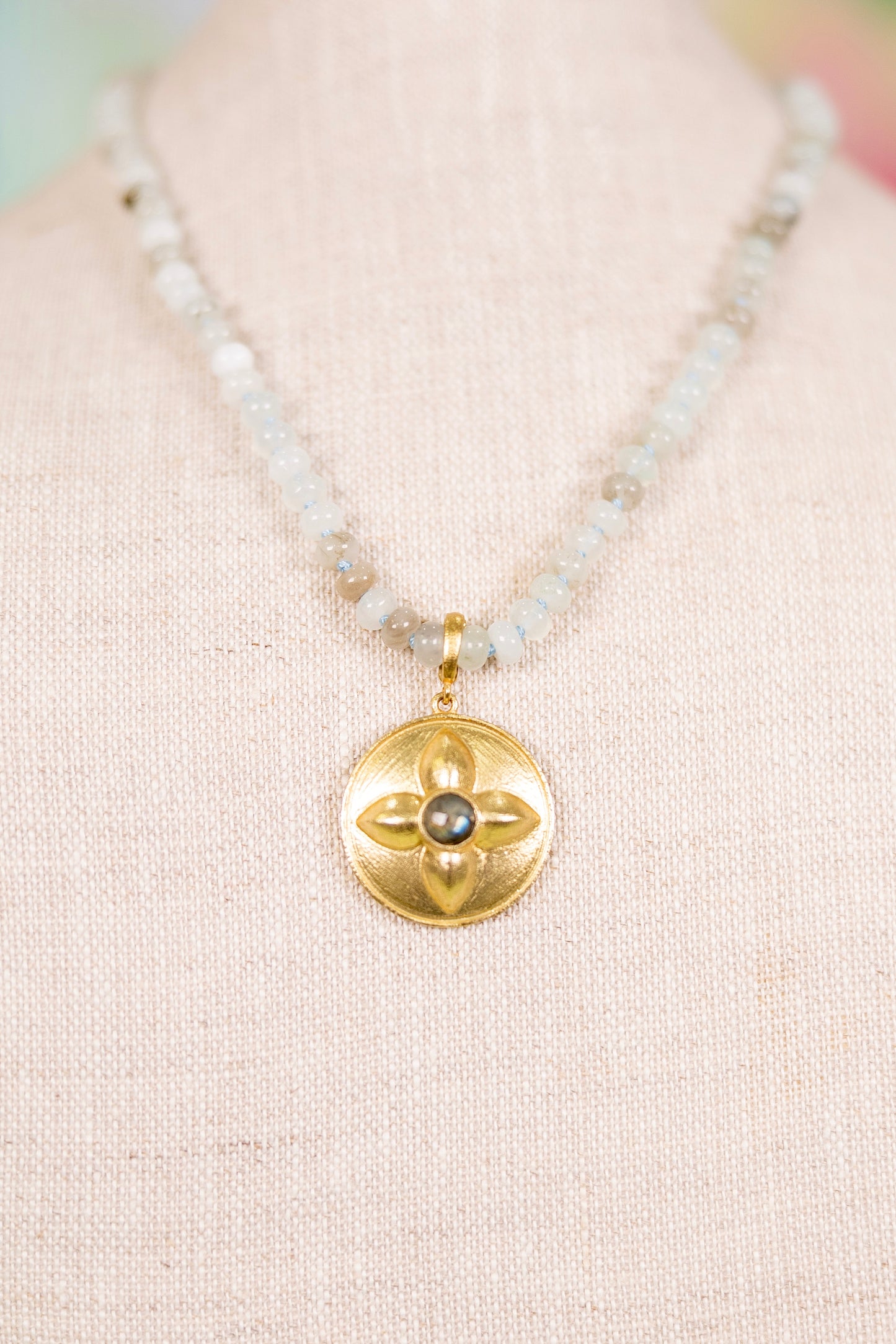 Toes in the Sand Pendant Necklace-Necklaces-AF Design Group-The Village Shoppe, Women’s Fashion Boutique, Shop Online and In Store - Located in Muscle Shoals, AL.