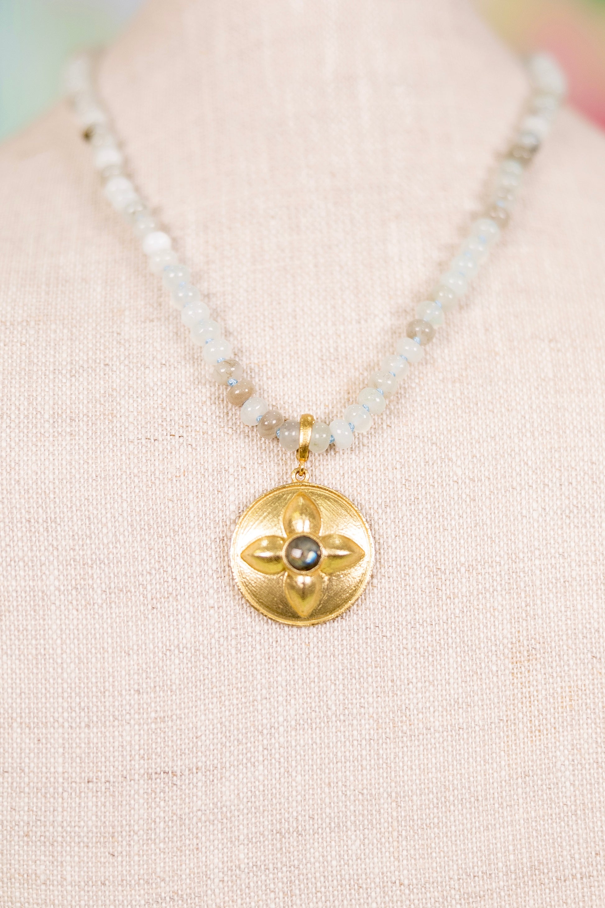 Toes in the Sand Pendant Necklace-Necklaces-AF Design Group-The Village Shoppe, Women’s Fashion Boutique, Shop Online and In Store - Located in Muscle Shoals, AL.