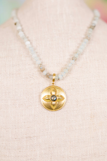 Toes in the Sand Pendant Necklace-Necklaces-AF Design Group-The Village Shoppe, Women’s Fashion Boutique, Shop Online and In Store - Located in Muscle Shoals, AL.