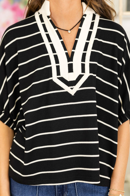 The Dawn Top-Short Sleeves-Entro-The Village Shoppe, Women’s Fashion Boutique, Shop Online and In Store - Located in Muscle Shoals, AL.