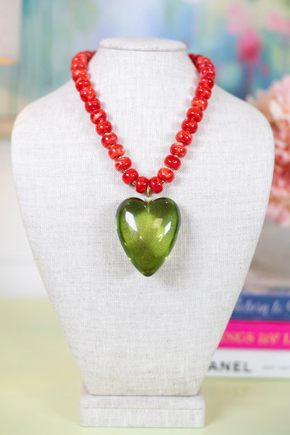 Clear Intentions Pendant Necklace-Necklaces-Hart Designs-The Village Shoppe, Women’s Fashion Boutique, Shop Online and In Store - Located in Muscle Shoals, AL.