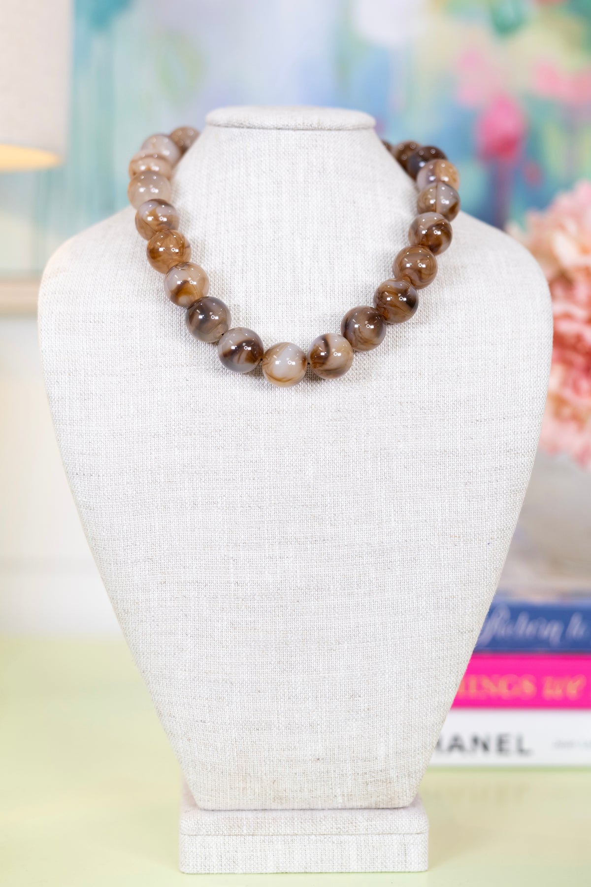 Sweet Tart Beaded Necklace-Necklaces-Hart Designs-The Village Shoppe, Women’s Fashion Boutique, Shop Online and In Store - Located in Muscle Shoals, AL.