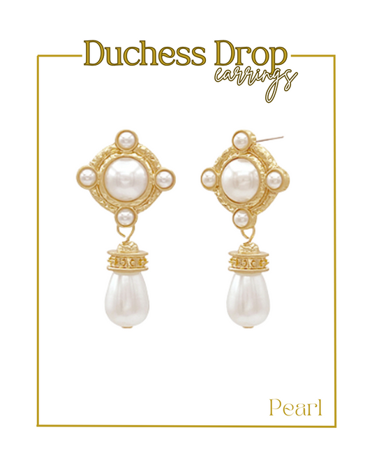 Duchess Drop Earrings-Earrings-Golden Stella-The Village Shoppe, Women’s Fashion Boutique, Shop Online and In Store - Located in Muscle Shoals, AL.