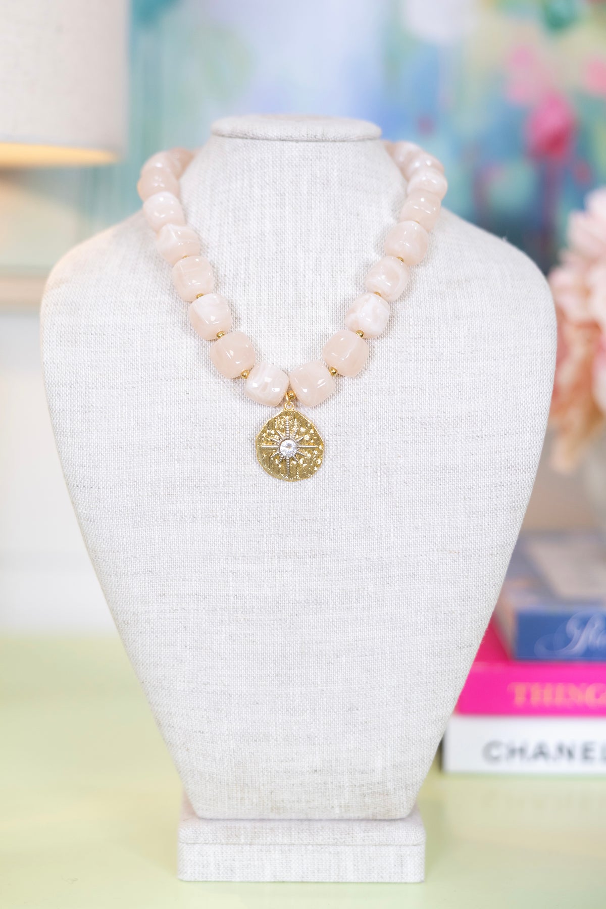 Shoot for the Stars Pendant Necklace-Necklaces-Hart Designs-The Village Shoppe, Women’s Fashion Boutique, Shop Online and In Store - Located in Muscle Shoals, AL.