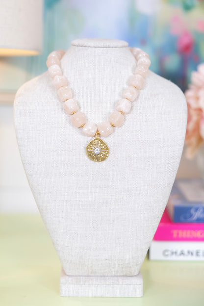 Shoot for the Stars Pendant Necklace-Necklaces-Hart Designs-The Village Shoppe, Women’s Fashion Boutique, Shop Online and In Store - Located in Muscle Shoals, AL.