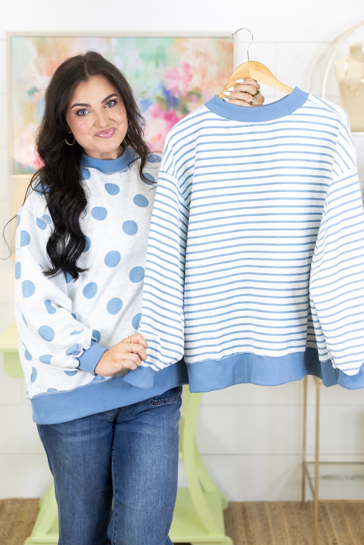 On the Flip Side Reversible Sweatshirt