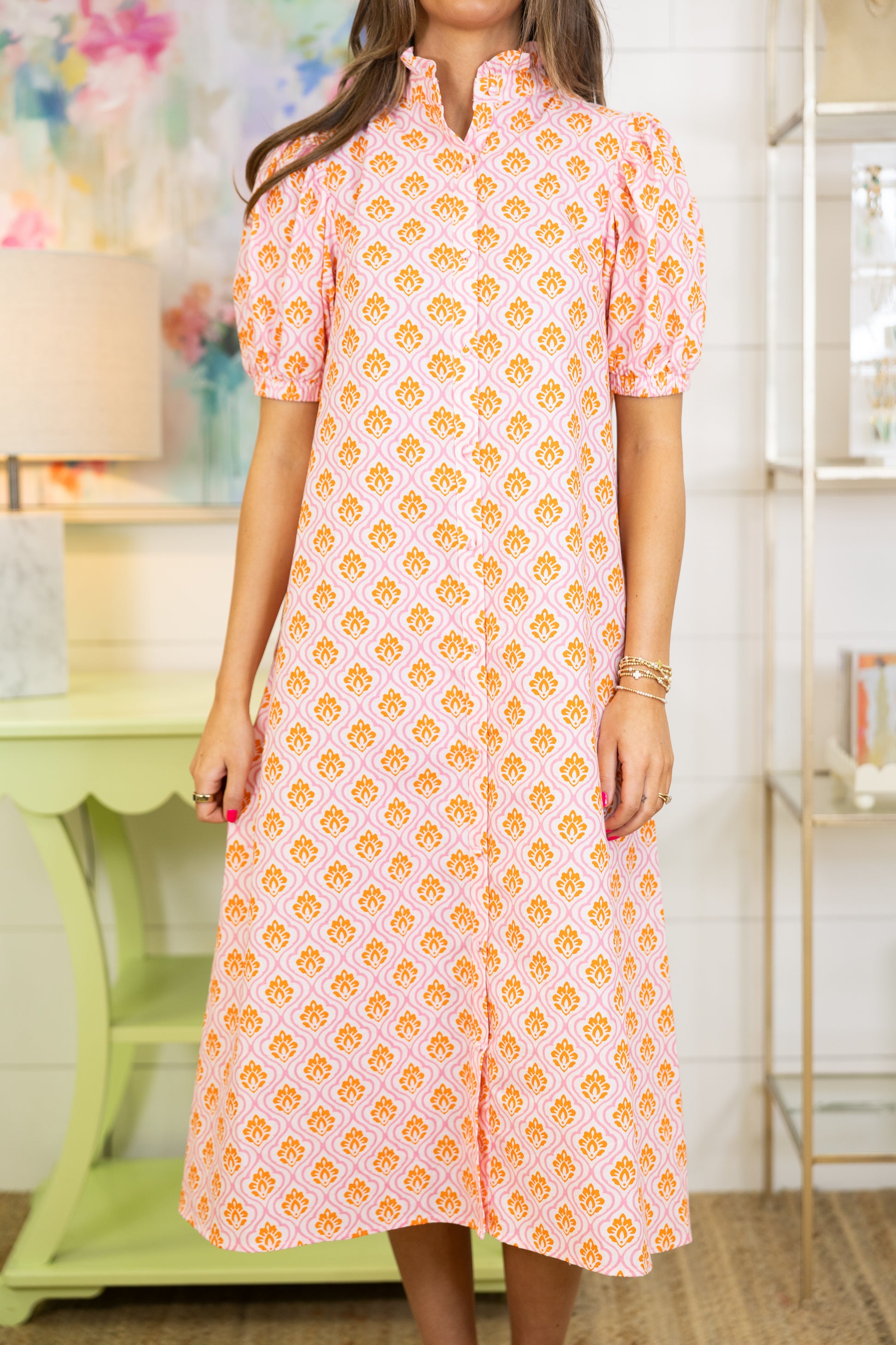 The Colette Midi Dress-Midi Dress-Gigio-The Village Shoppe, Women’s Fashion Boutique, Shop Online and In Store - Located in Muscle Shoals, AL.