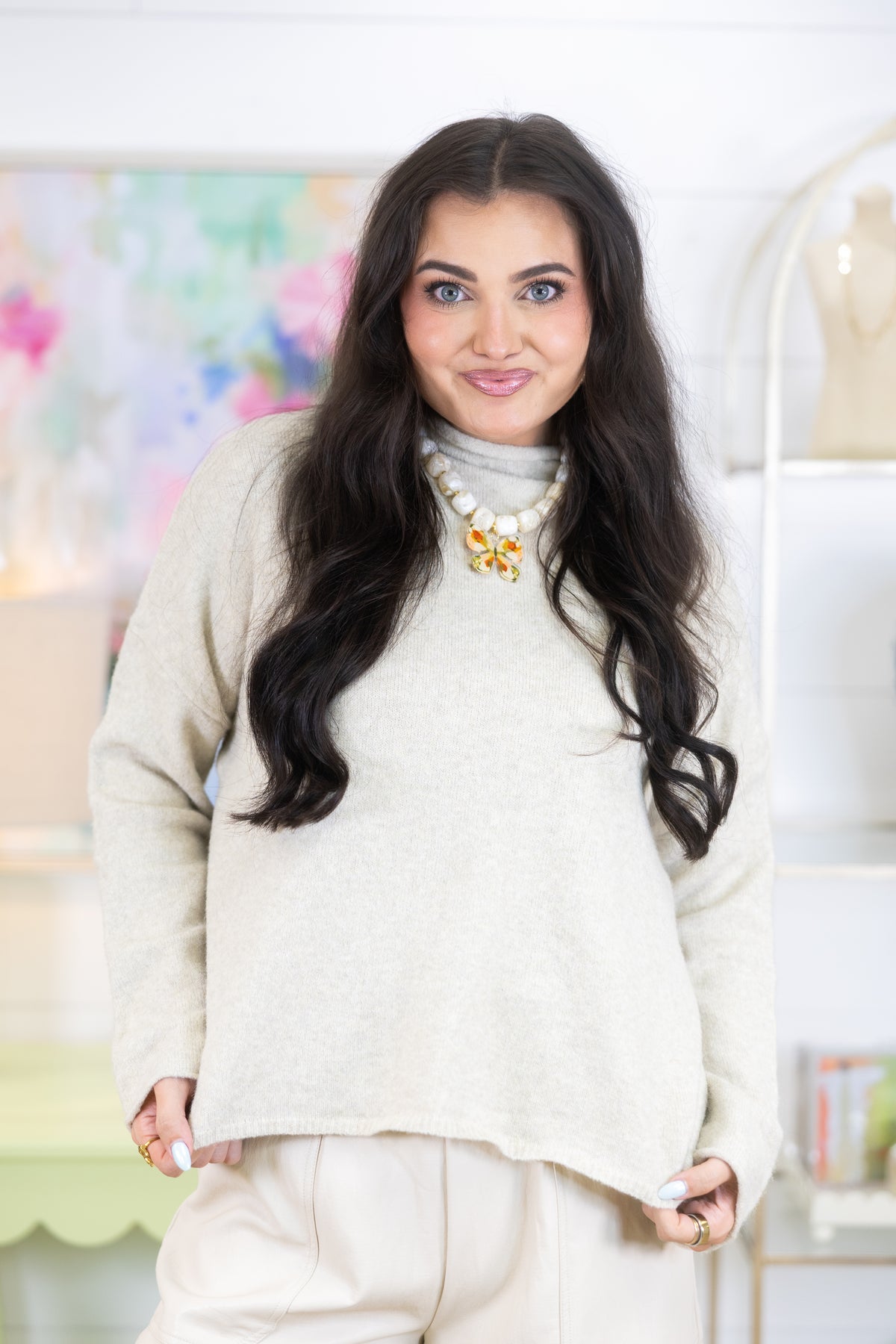 The Abbott Mockneck Sweater