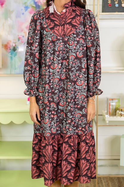 The Daphne Midi Dress-Midi Dress-Umgee-The Village Shoppe, Women’s Fashion Boutique, Shop Online and In Store - Located in Muscle Shoals, AL.