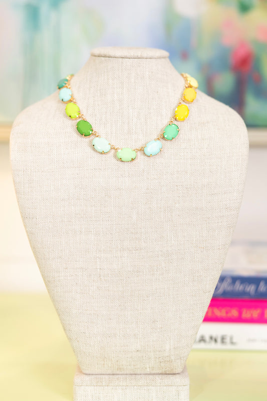 Sunset Sorbet Gemstone Necklace | Hart Designs-Necklaces-Hart Designs-The Village Shoppe, Women’s Fashion Boutique, Shop Online and In Store - Located in Muscle Shoals, AL.