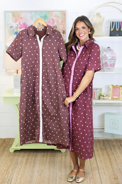 The Tilly Midi Dress-Midi Dress-Entro-The Village Shoppe, Women’s Fashion Boutique, Shop Online and In Store - Located in Muscle Shoals, AL.
