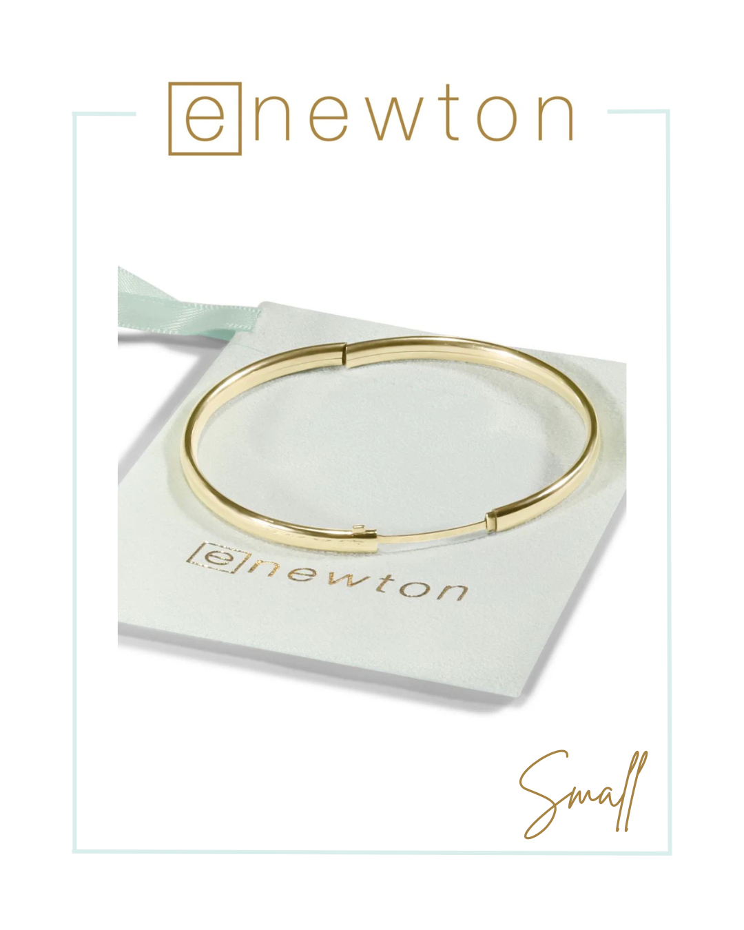 E Newton Cherish Gold Bangle Bracelet-Bracelets-ENEWTON-The Village Shoppe, Women’s Fashion Boutique, Shop Online and In Store - Located in Muscle Shoals, AL.