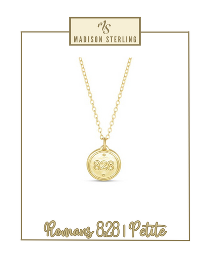 Scripture Necklace | Madison Sterling-Necklaces-Madison Sterling-The Village Shoppe, Women’s Fashion Boutique, Shop Online and In Store - Located in Muscle Shoals, AL.