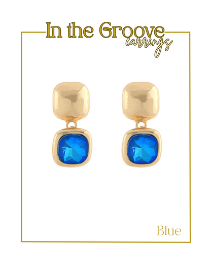 In the Groove Earrings-Earrings-Golden Stella-The Village Shoppe, Women’s Fashion Boutique, Shop Online and In Store - Located in Muscle Shoals, AL.