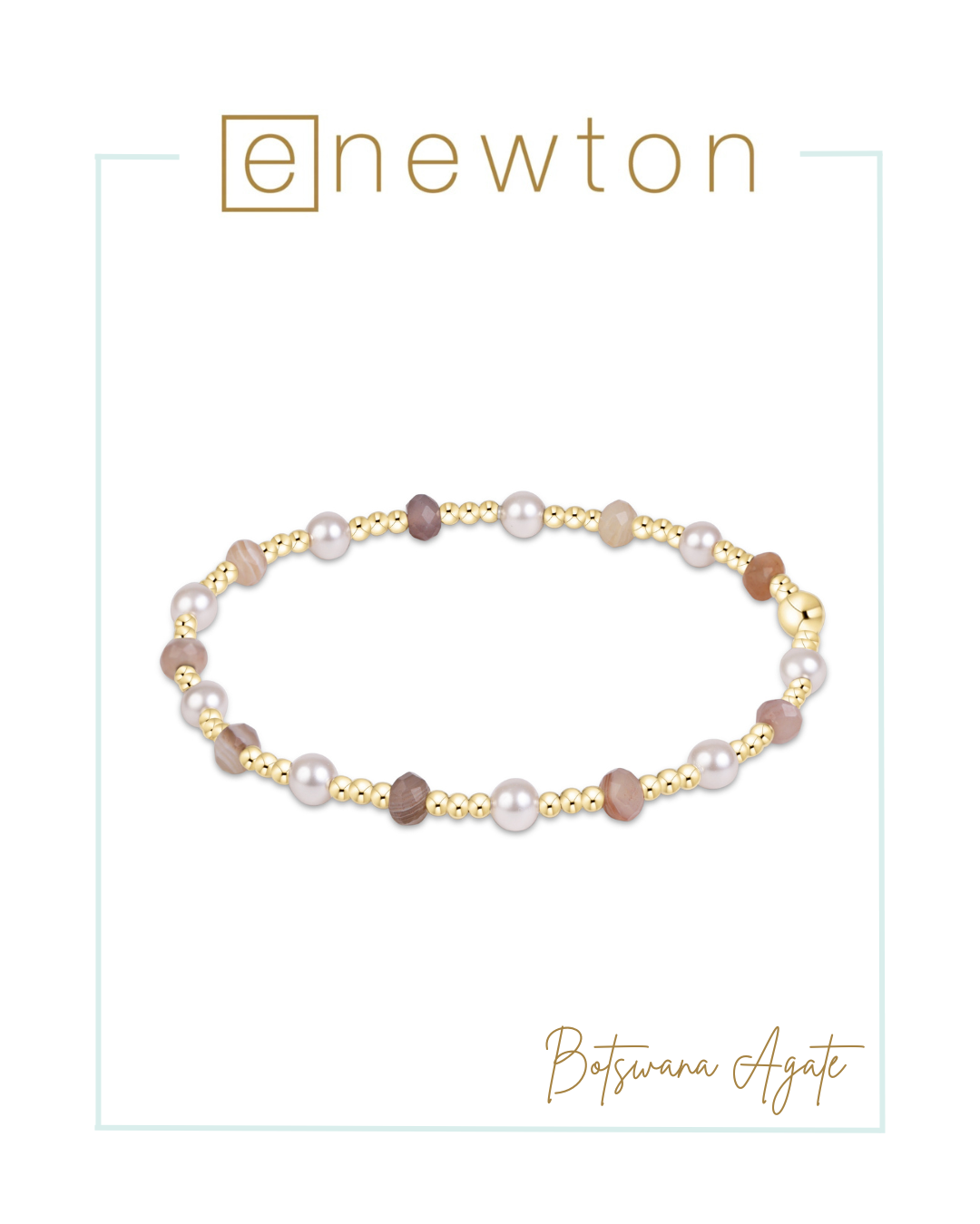Enewton Sincerity Gemstone & Pearl 4mm Bracelet-Bracelets-ENEWTON-The Village Shoppe, Women’s Fashion Boutique, Shop Online and In Store - Located in Muscle Shoals, AL.