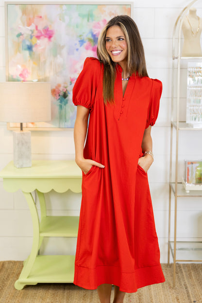The Avery Midi Dress-The Village Shoppe-The Village Shoppe, Women’s Fashion Boutique, Shop Online and In Store - Located in Muscle Shoals, AL.