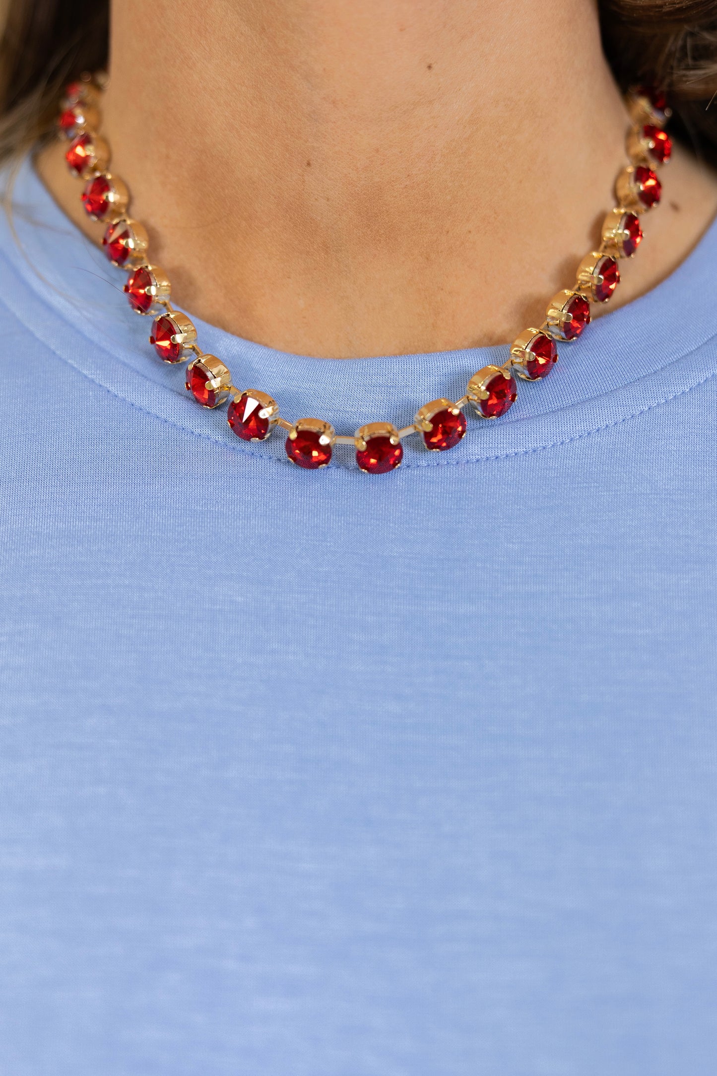 Love Notes Gemstone Necklace | Hart Designs-Necklaces-Hart Designs-The Village Shoppe, Women’s Fashion Boutique, Shop Online and In Store - Located in Muscle Shoals, AL.