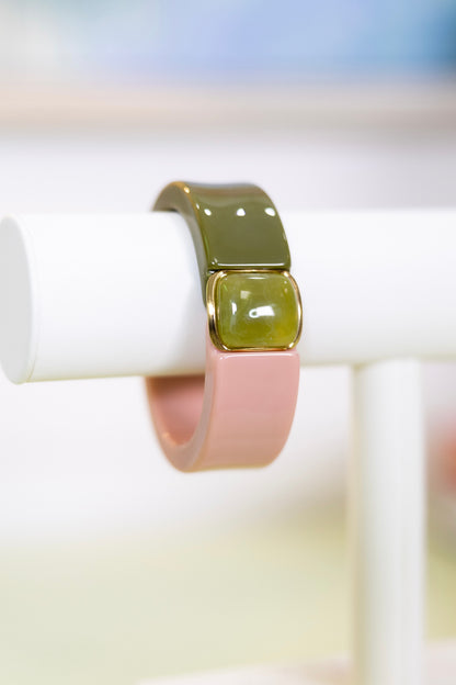 Tit for Tat Color Block Cuff-Bracelets-Hart Designs-The Village Shoppe, Women’s Fashion Boutique, Shop Online and In Store - Located in Muscle Shoals, AL.