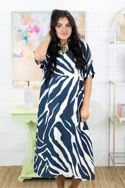 Call of the Wild Midi Dress-Midi Dress-Entro-The Village Shoppe, Women’s Fashion Boutique, Shop Online and In Store - Located in Muscle Shoals, AL.