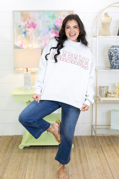 Bama Bound Mockneck Sweatshirt