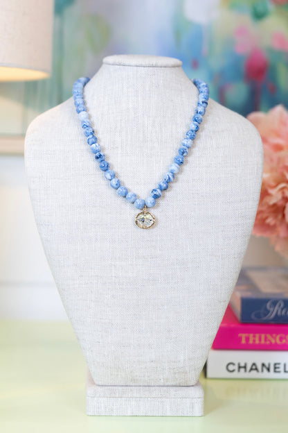 Diamond in the Sky Beaded Necklace-Necklaces-Golden Stella-The Village Shoppe, Women’s Fashion Boutique, Shop Online and In Store - Located in Muscle Shoals, AL.