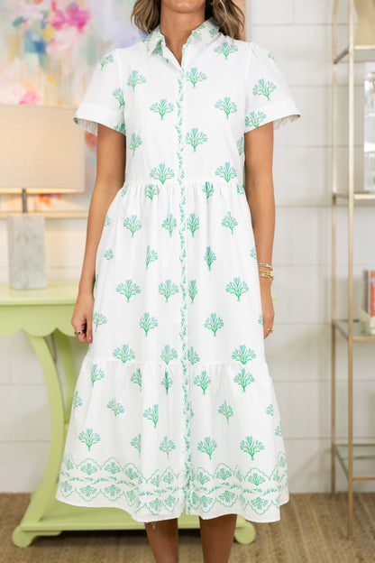 The Thompson Midi Dress | Mary Square-Midi Dress-Mary Square-The Village Shoppe, Women’s Fashion Boutique, Shop Online and In Store - Located in Muscle Shoals, AL.