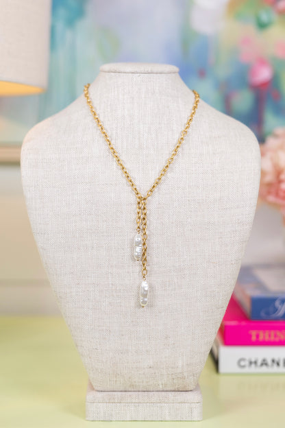 Two Times the Charm Necklace-Necklaces-Hart Designs-The Village Shoppe, Women’s Fashion Boutique, Shop Online and In Store - Located in Muscle Shoals, AL.