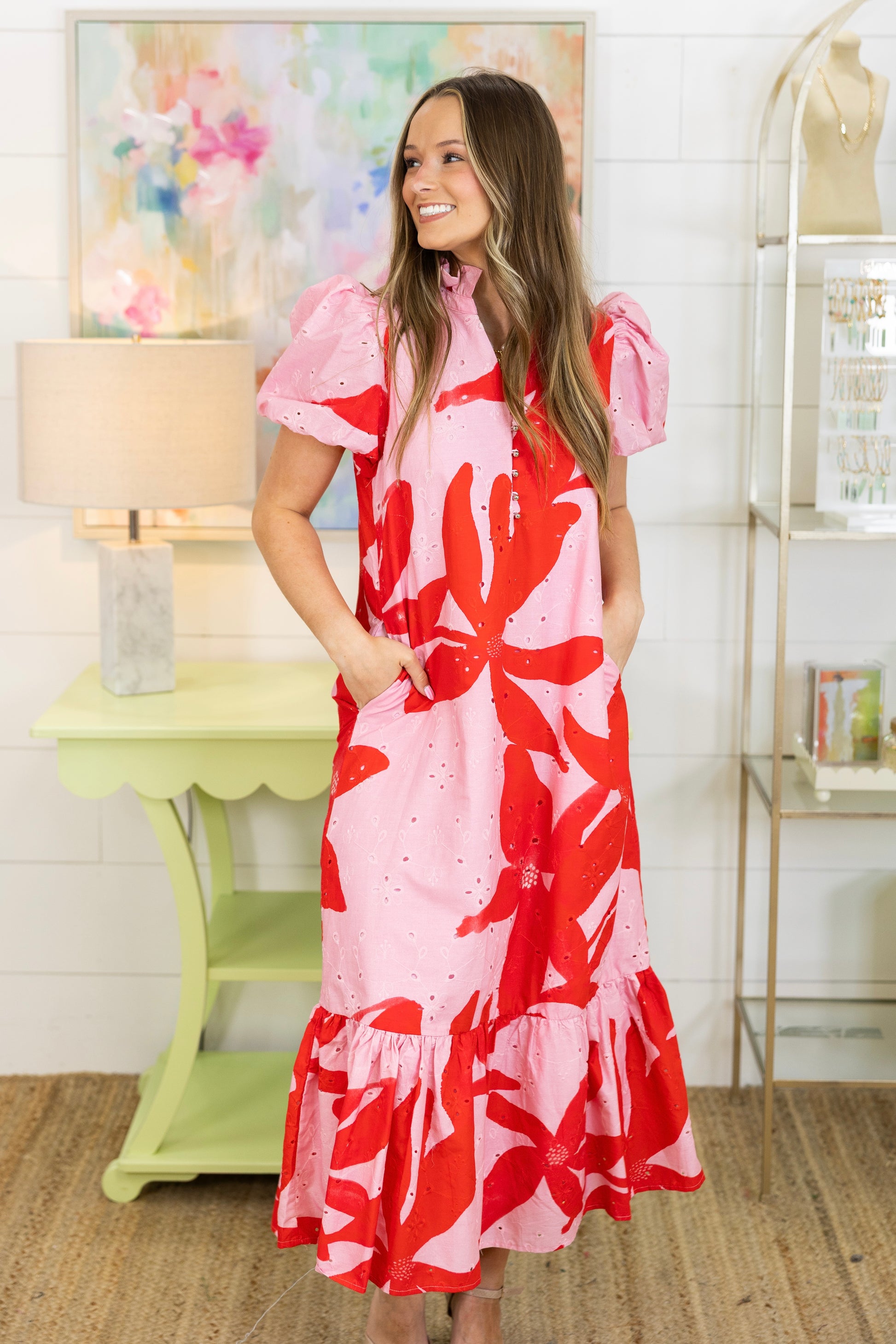 For the Season Midi Dress-Midi Dress-Entro-The Village Shoppe, Women’s Fashion Boutique, Shop Online and In Store - Located in Muscle Shoals, AL.