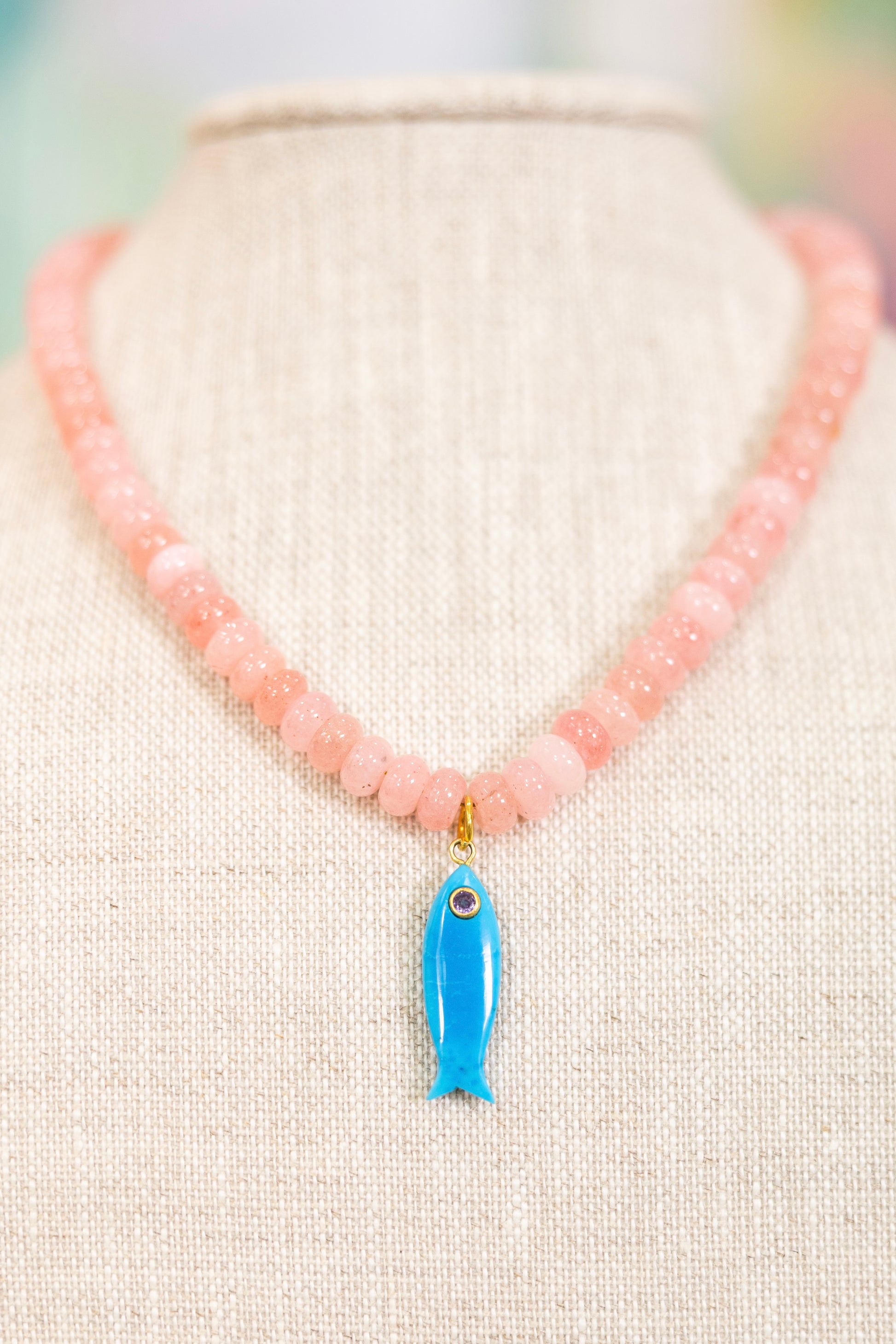 Taffy Tide Fish Charm Necklace | Hart Designs-Necklaces-Hart Designs-The Village Shoppe, Women’s Fashion Boutique, Shop Online and In Store - Located in Muscle Shoals, AL.