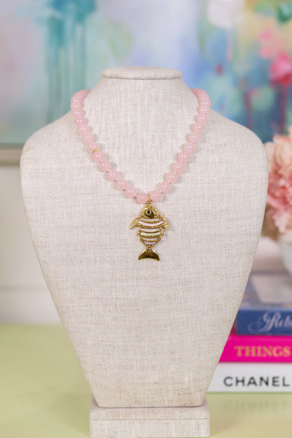 Go Fish Beaded Necklace | Hart Designs-Necklaces-Hart Designs-The Village Shoppe, Women’s Fashion Boutique, Shop Online and In Store - Located in Muscle Shoals, AL.