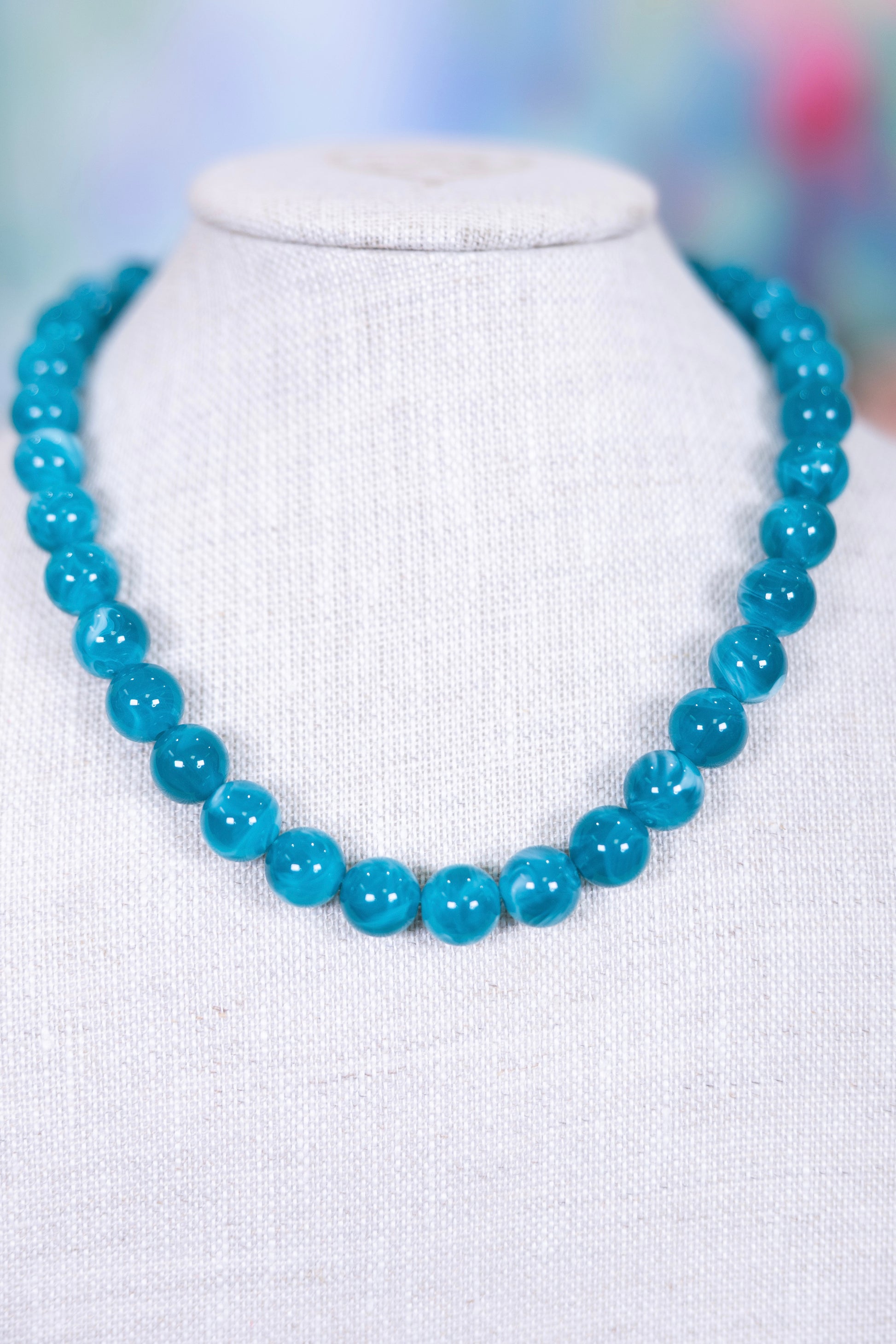 Bits and Pieces Beaded Necklace-Necklaces-Hart Designs-The Village Shoppe, Women’s Fashion Boutique, Shop Online and In Store - Located in Muscle Shoals, AL.