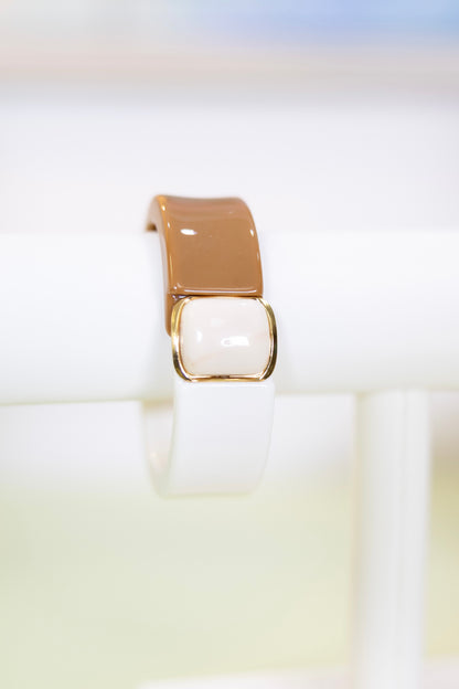 Tit for Tat Color Block Cuff-Bracelets-Hart Designs-The Village Shoppe, Women’s Fashion Boutique, Shop Online and In Store - Located in Muscle Shoals, AL.