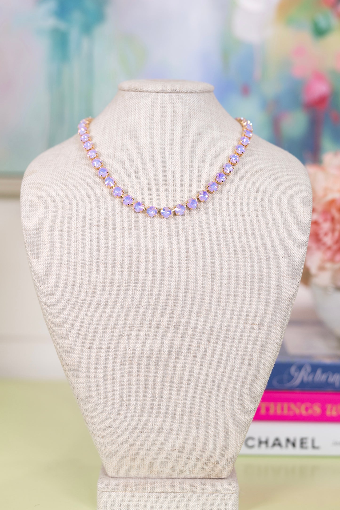 Love Notes Gemstone Necklace | Hart Designs-Necklaces-Hart Designs-The Village Shoppe, Women’s Fashion Boutique, Shop Online and In Store - Located in Muscle Shoals, AL.