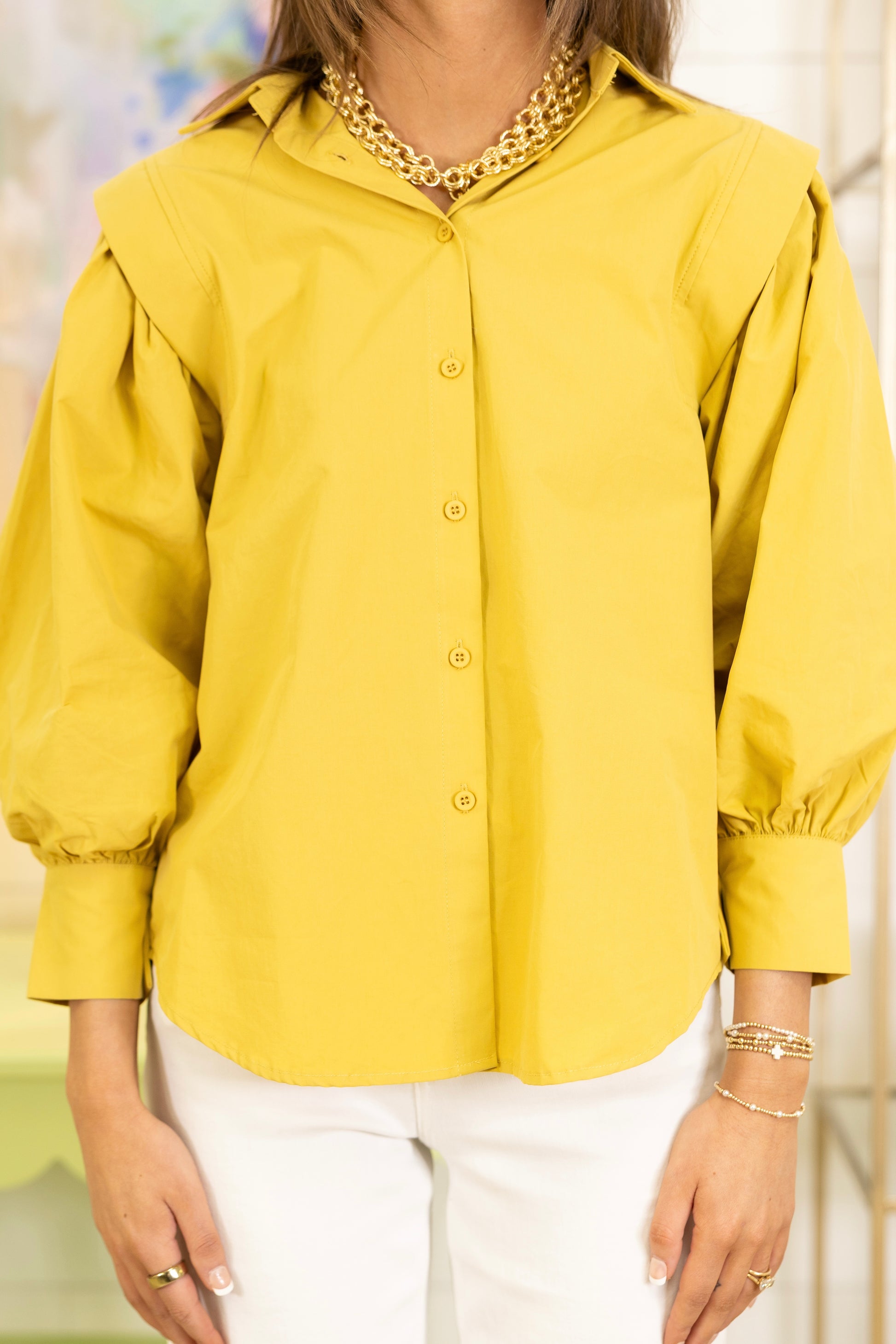 The Alder Button-Down-Long Sleeves-Elle Grey-The Village Shoppe, Women’s Fashion Boutique, Shop Online and In Store - Located in Muscle Shoals, AL.