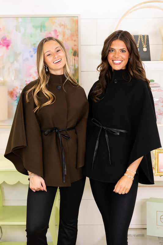 The Wray Cape Poncho-Poncho-Original USA-The Village Shoppe, Women’s Fashion Boutique, Shop Online and In Store - Located in Muscle Shoals, AL.