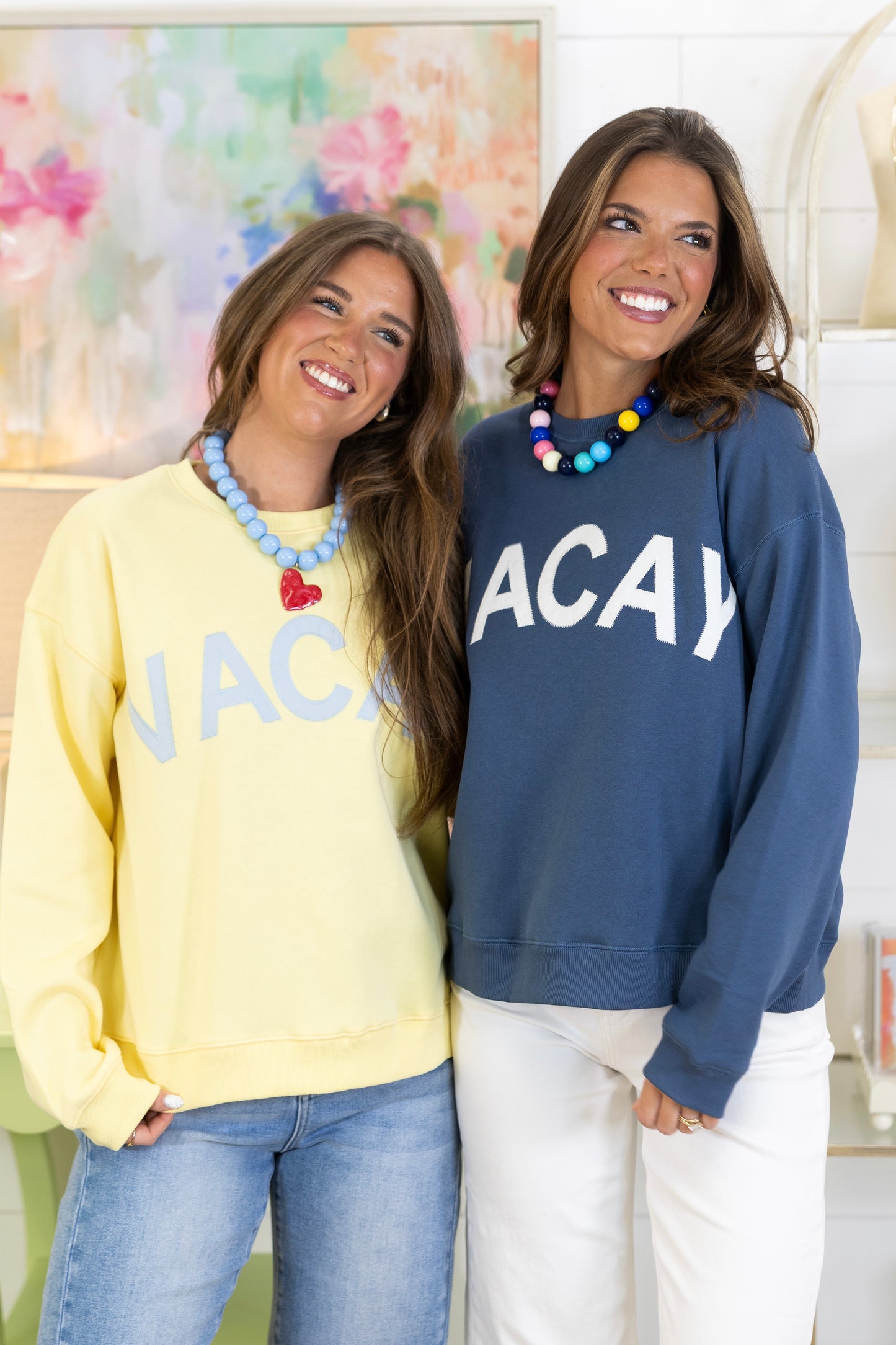 On Vacay Sweatshirt-Sweatshirt-Wishlist-The Village Shoppe, Women’s Fashion Boutique, Shop Online and In Store - Located in Muscle Shoals, AL.