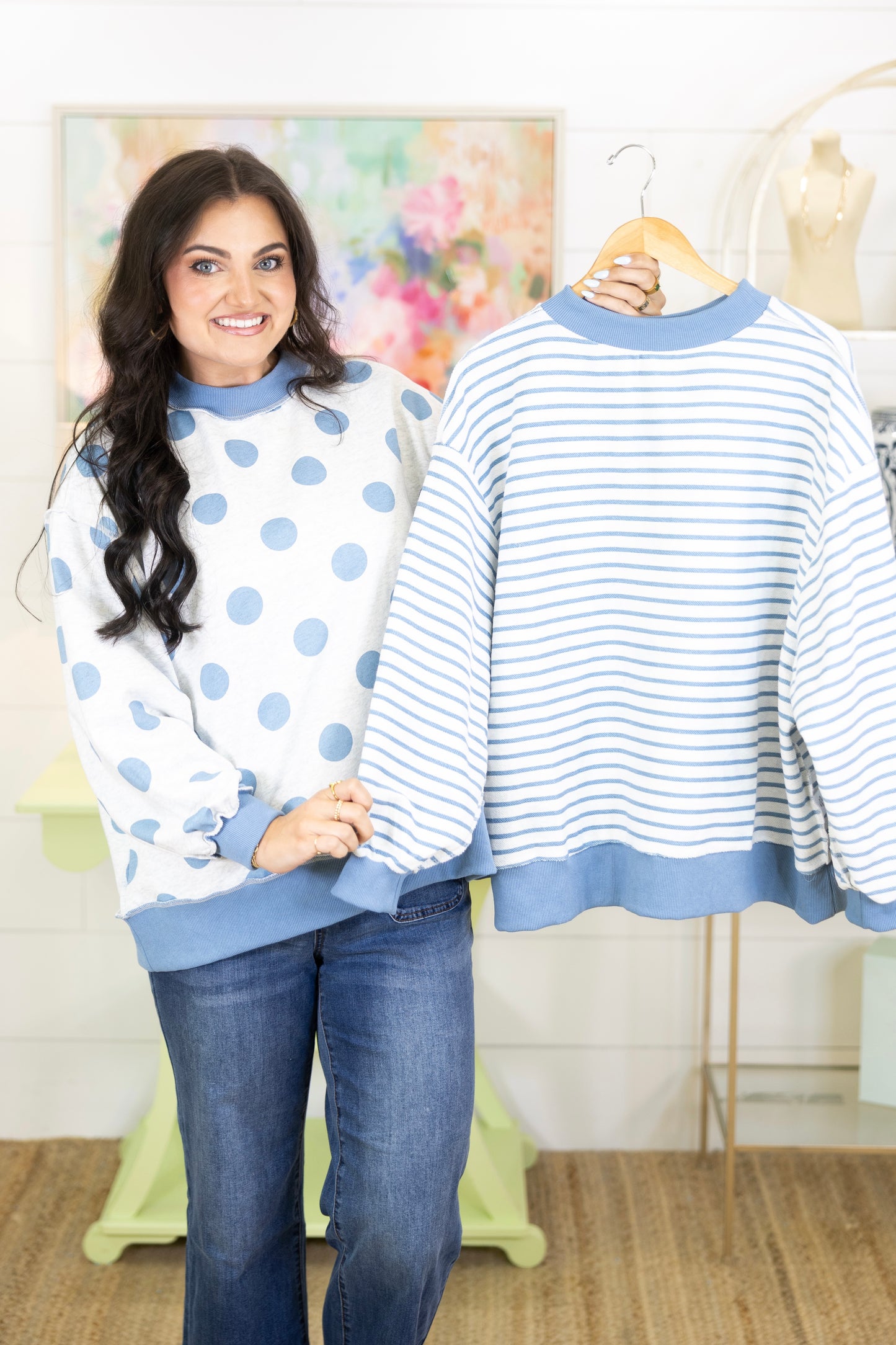On the Flip Side Reversible Sweatshirt