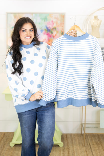 On the Flip Side Reversible Sweatshirt
